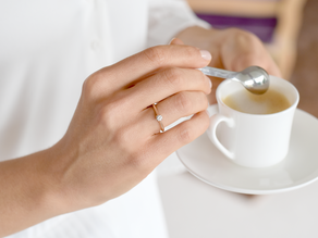 Bague de fiançailles Classic 4 en 14K or rose avec diamant de laboratoire 0,25ct E/VS