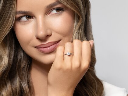 Bague de fiançailles Classic 6 dans argent