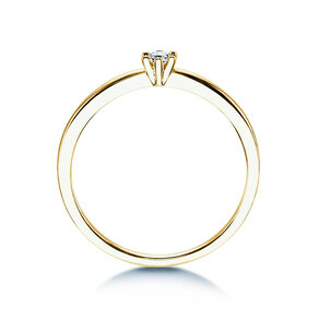 Bague de fiançailles Classic Petite dans or jaune
