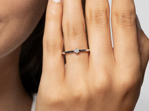Bague de fiançailles Classic Petite