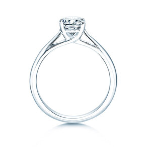 Bague de fiançailles Delight en 14K or blanc avec diamant 2,50ct G/SI
