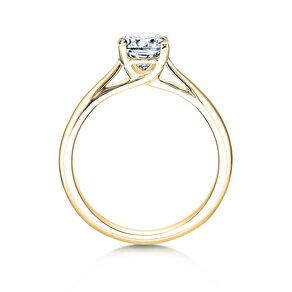 Bague de fiançailles Delight dans 14K or jaune avec diamant 1,00ct H/SI