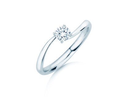 Bague de fiançailles Devour diamant de laboratoire