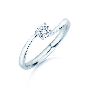 Bague de fiançailles Devour diamant de laboratoire