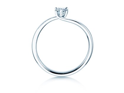 Bague de fiançailles Devour diamant de laboratoire