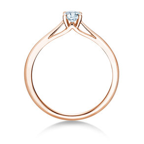 Bague de fiançailles Heaven 4 dans or rose