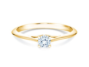 Bague de fiançailles Heaven 4 dans or jaune