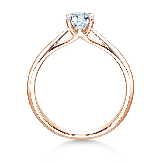 Bague de fiançailles Heaven 4 en or rose