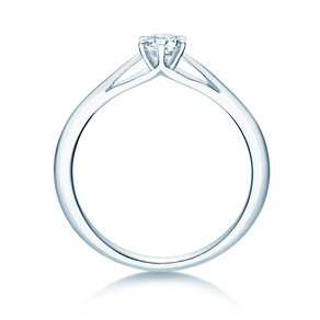 Bague de fiançailles Heaven 6 dans 18K or blanc avec diamant 0,30ct G/SI