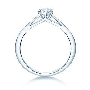 Bague de fiançailles Heaven 6 dans platine 950/- avec diamant 0,40ct G/SI
