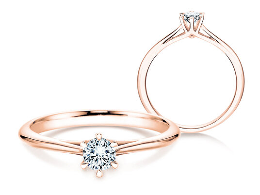Bague de fiançailles Heaven 6 diamant de laboratoire