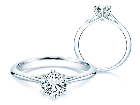 Bague de fiançailles Heaven 6 diamant de laboratoire