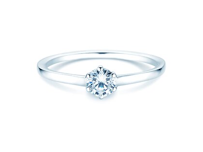 Bague de fiançailles Madison en platine 950/- avec diamant 0,25ct G/SI