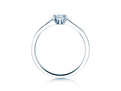 Bague de fiançailles Madison en platine 950/- avec diamant 0,25ct G/SI
