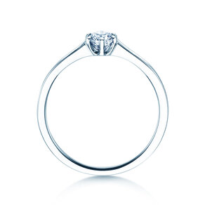 Bague de fiançailles Madison en platine 950/- avec diamant 0,25ct G/SI