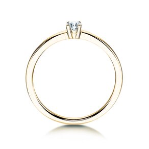 Bague de fiançailles Modern Petite dans or jaune