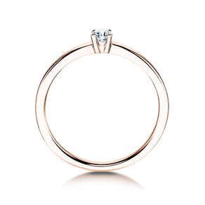 Bague de fiançailles Modern Petite dans or rose