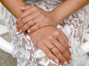 Bague de fiançailles Promise dans Argent 925/- avec diamant 0,05ct H/SI