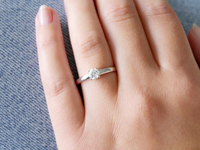 Bague de fiançailles Pure
