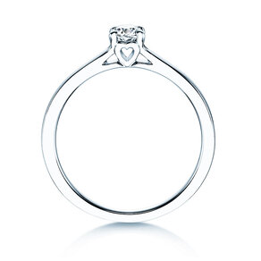 Bague de fiançailles Romance dans argent