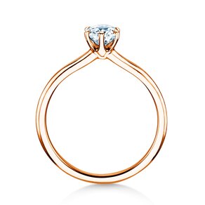Bague de fiançailles Royal en or rose