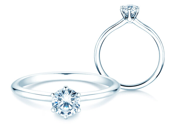 Bague de fiançailles Royal en argent