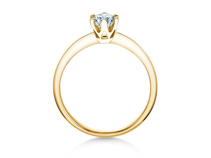 Bague de fiançailles The One dans or jaune