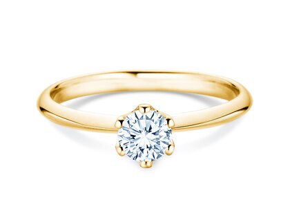 Bague de fiançailles The One dans or jaune