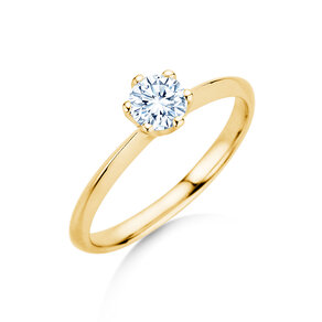 Bague de fiançailles The One dans or jaune