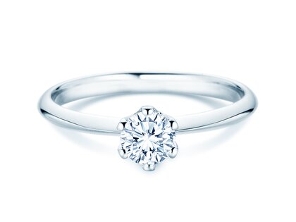 Bague de fiançailles The One dans argent