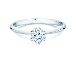 Bague de fiançailles The One dans argent