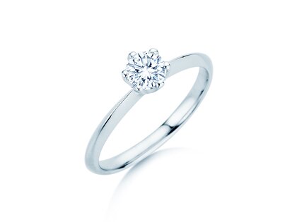 Bague de fiançailles The One dans argent