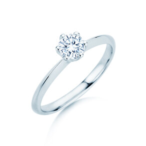 Bague de fiançailles The One dans argent
