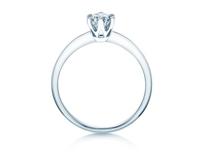 Bague de fiançailles The One dans argent