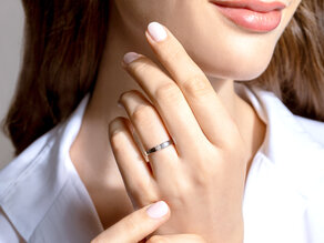 Bague de fiançailles Infinity Petite