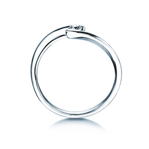 Bague de fiançailles Twist Petite