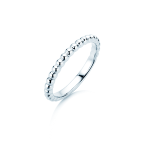 Bague de fiançailles Beads en Argent 925/- polie