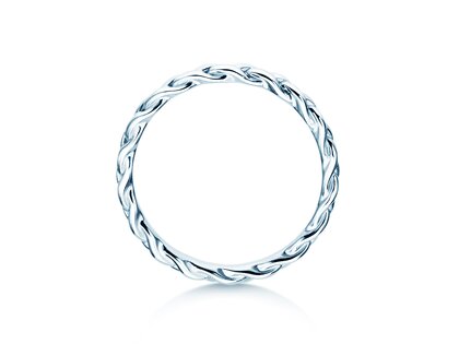 Bague de fiançailles Pony en Argent 925/- polie